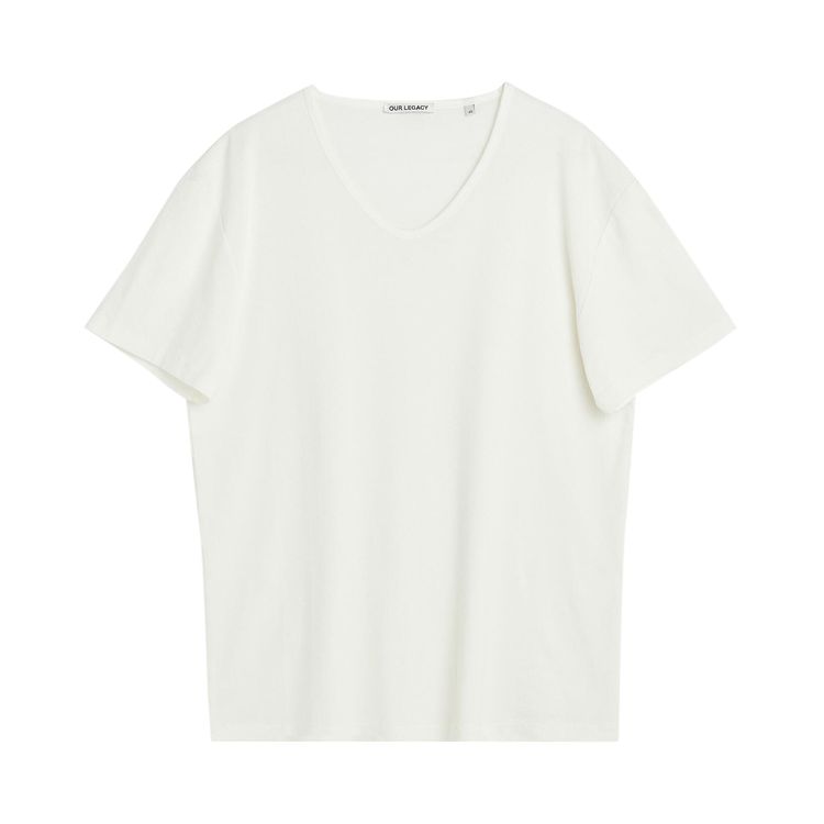 Our Legacy Round Neck T Shirt White