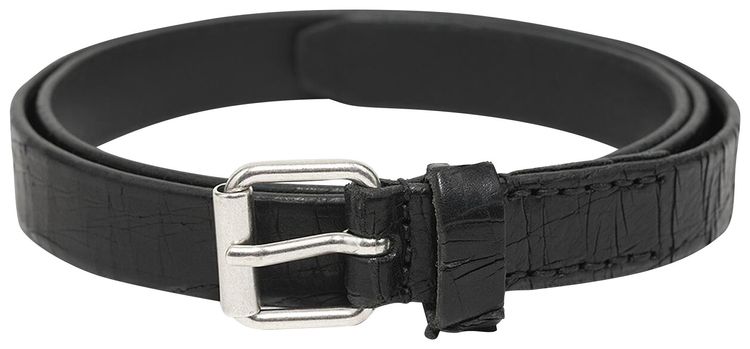 Our Legacy Belt Laser Crack Black