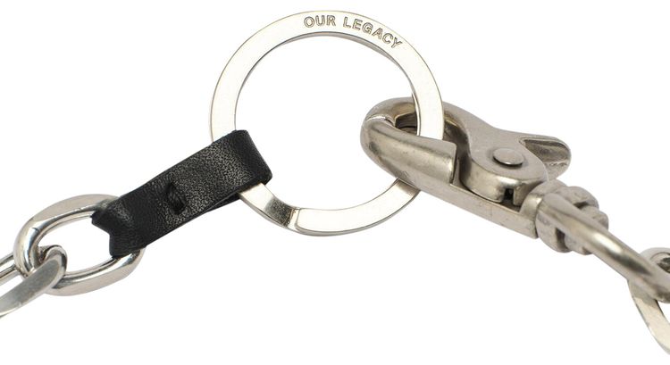 Our Legacy Ladon Key Chain Matte Nickel