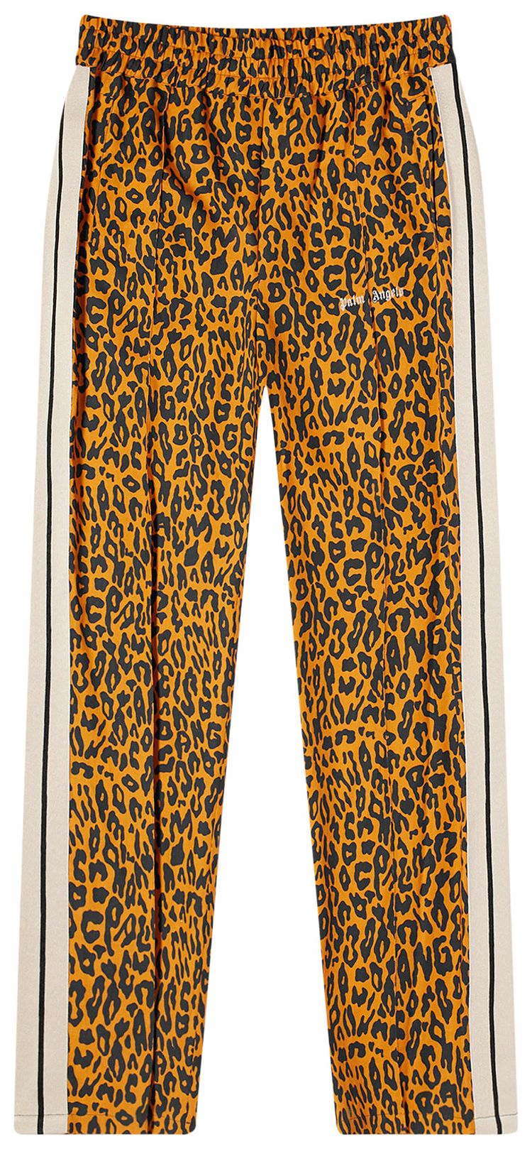 Palm Angels Cheetah Track Pants OrangeBlack