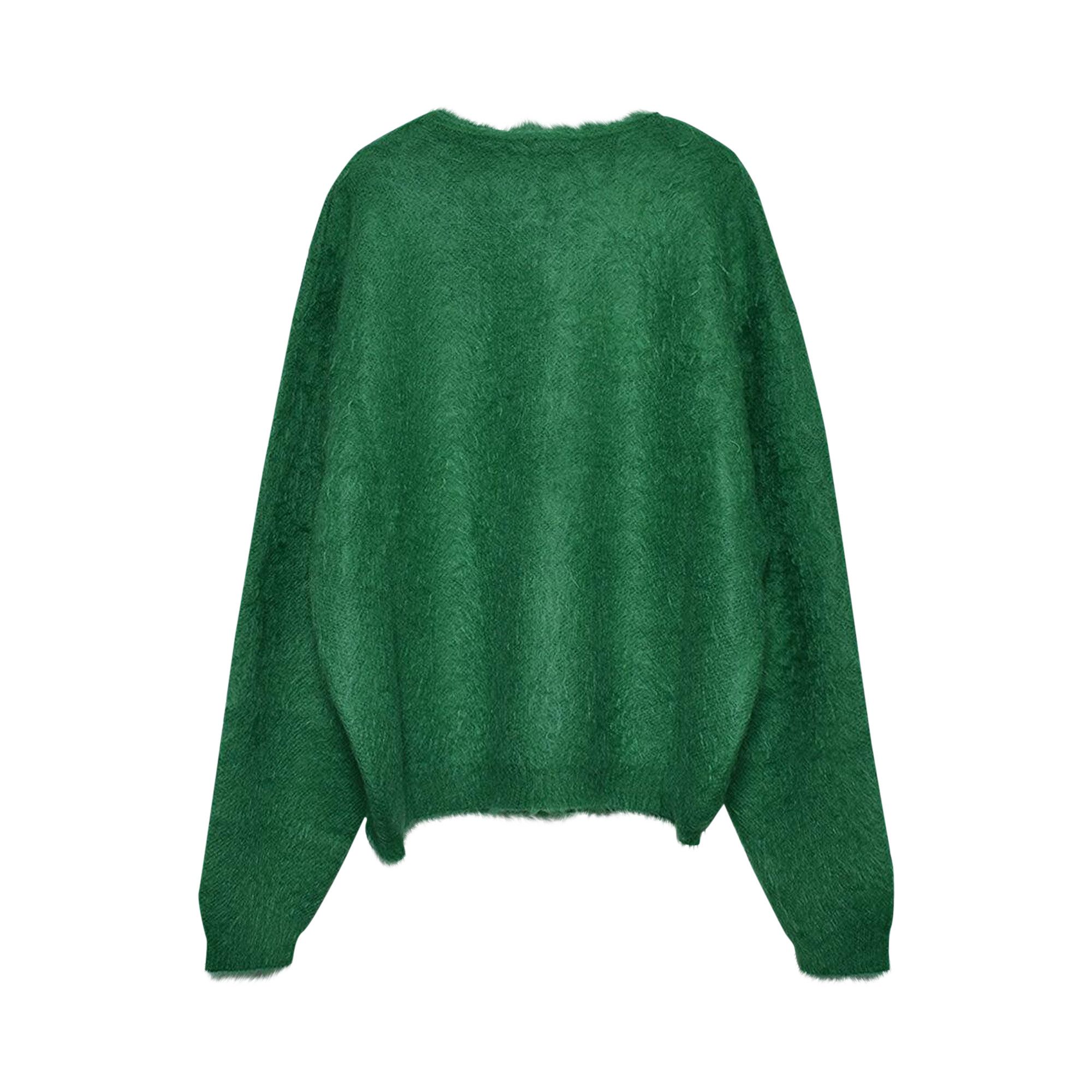 【XL】saint mxxxxxx CARDIGAN MOHAIR GREEN Buy SAINT Mxxxxxx Mohair Cardigan 'Green' - SM A23 0000 045 | GOAT