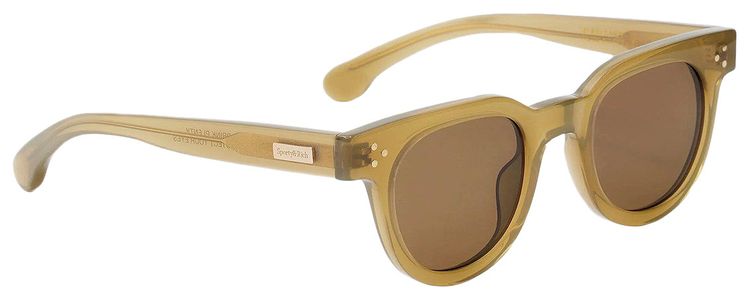Sporty  Rich Frame N04 Sunglasses OliveGold