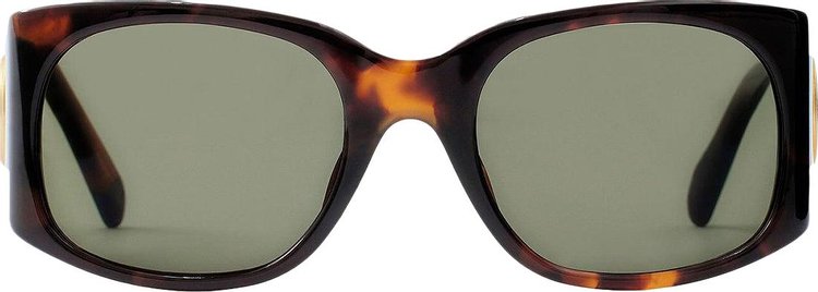 Sporty & Rich Frame N.06 Sunglasses 'Tortoise/Gold'