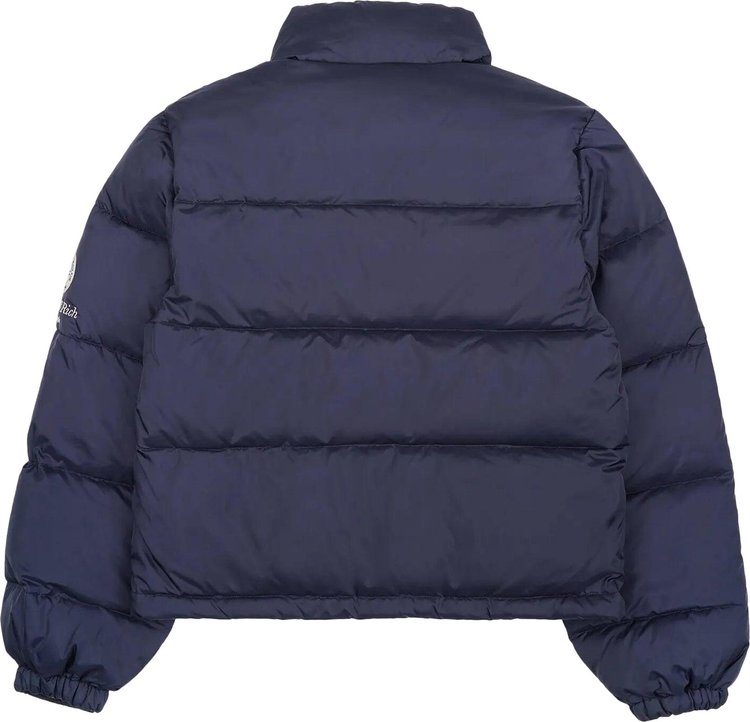 Sporty  Rich Crown LA Puffer Jacket Navy