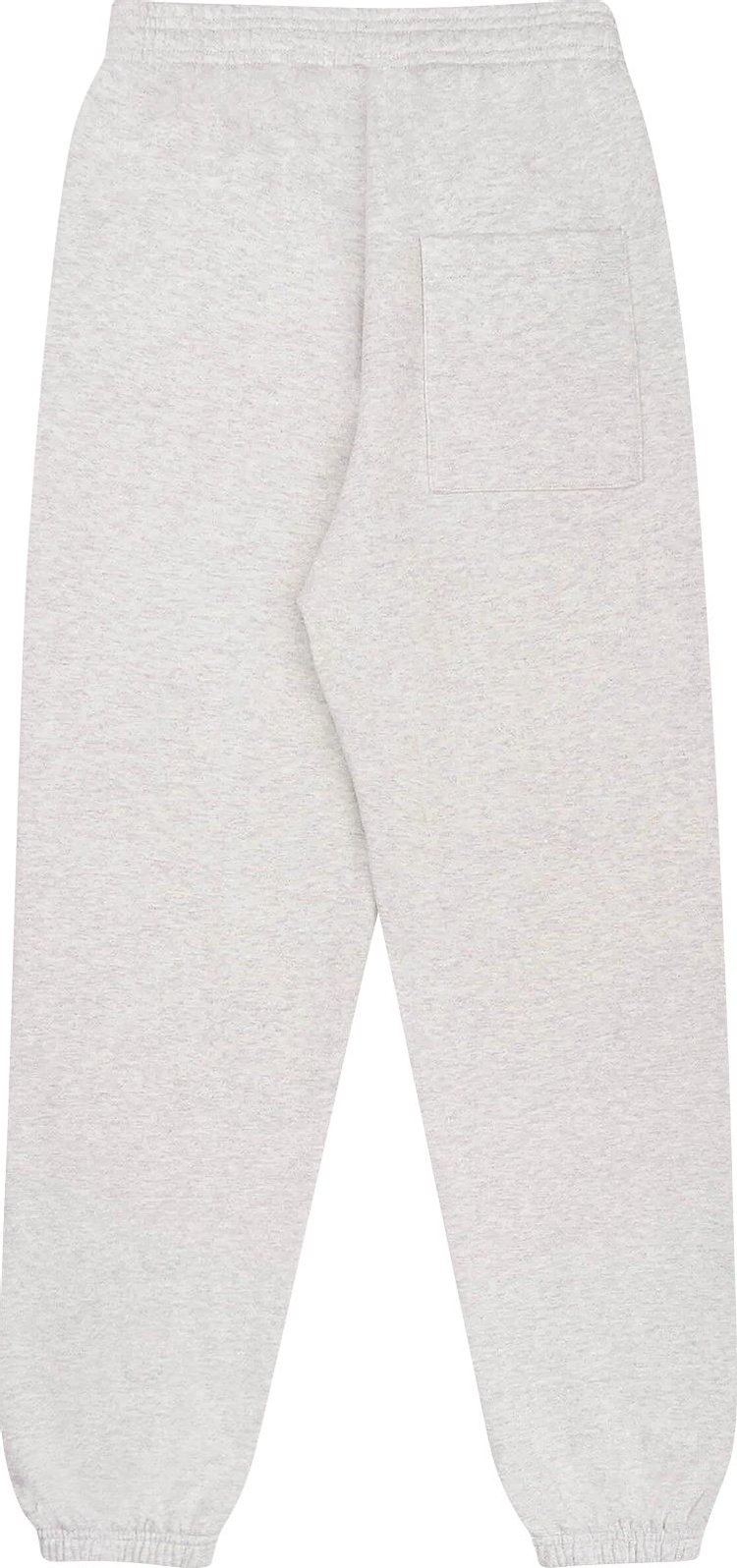 Sporty  Rich Varsity Crest Sweatpants Heather Grey