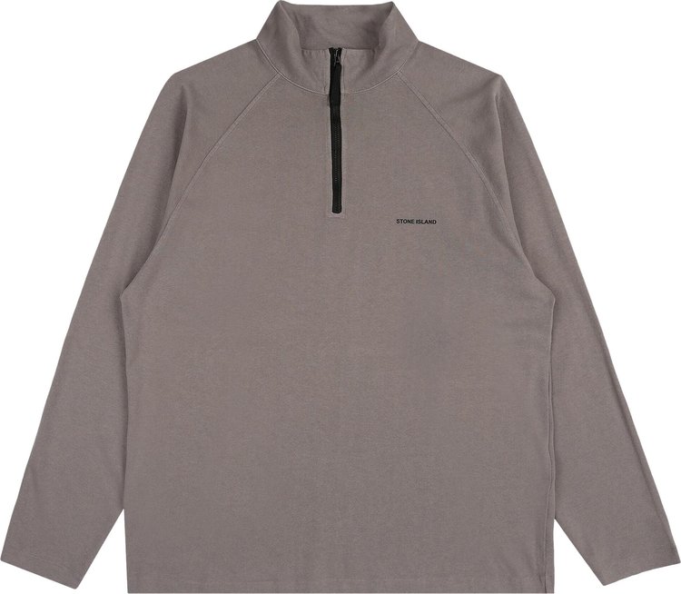 Stone Island Long Sleeve T Shirt Dove Grey