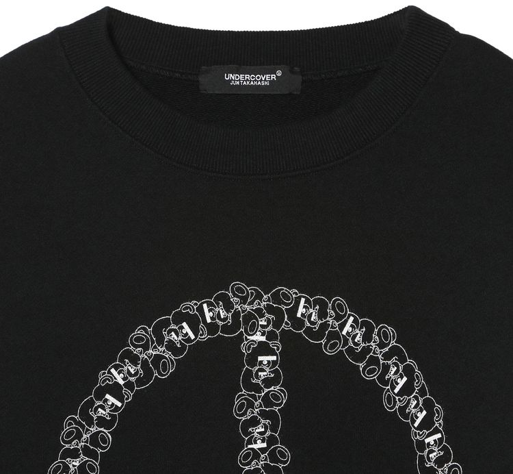 Undercover Peace Sign Sweatshirt Black