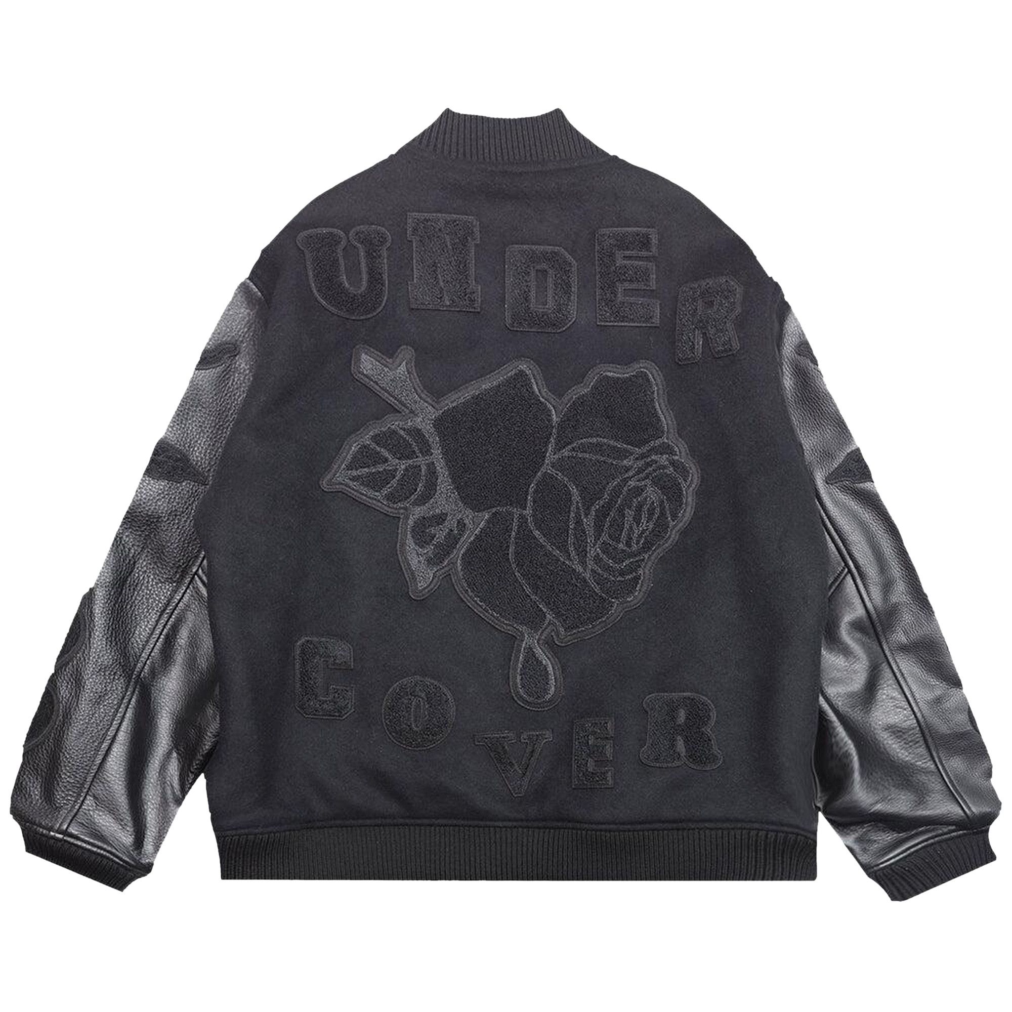 Buy Undercover Chaos Balance Varsity Jacket 'Black' - UC2C4206 2