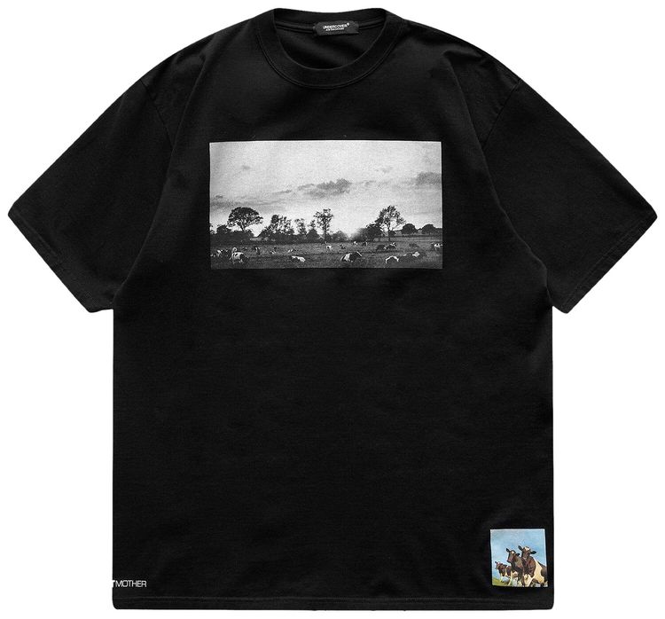Undercover Cows In A Field T Shirt Black