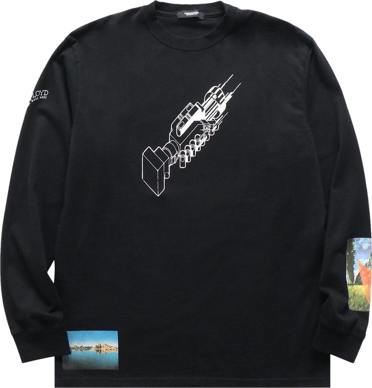 Undercover Wish You Were Here Long-Sleeve T-Shirt 'Black'