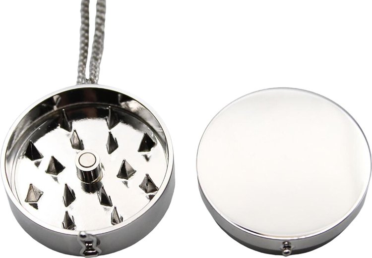 Vetements Grinder Necklace Silver