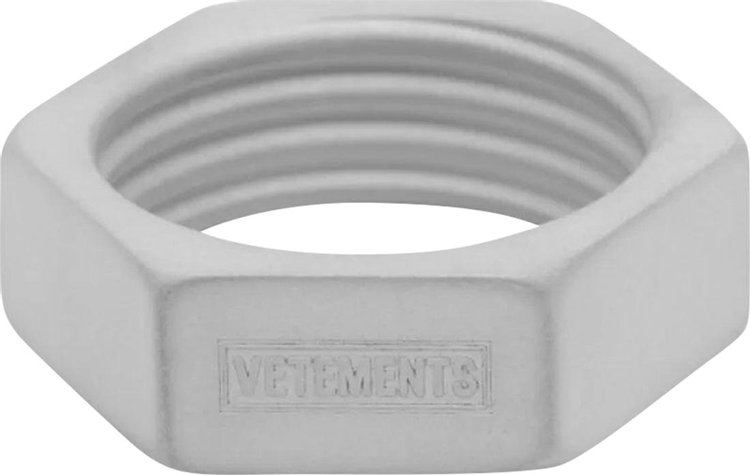 Vetements Nut Ring Silver