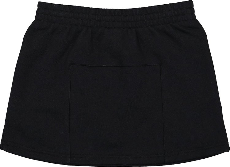 Vetements Push Up Molton Mini Skirt Black