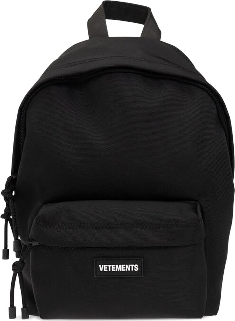Vetements Logo Mini Backpack 'Black'
