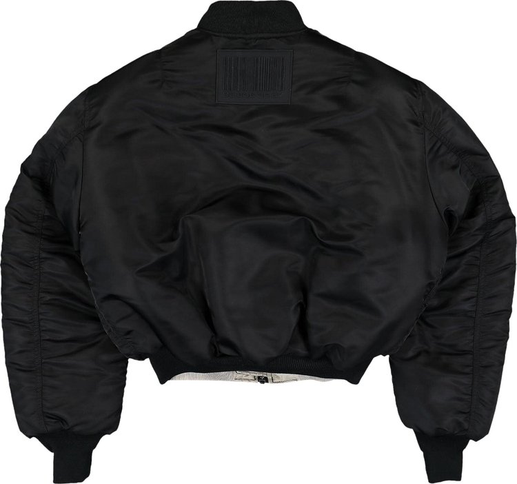 VTMNTS x Alpha Industries Bomber Jacket Black