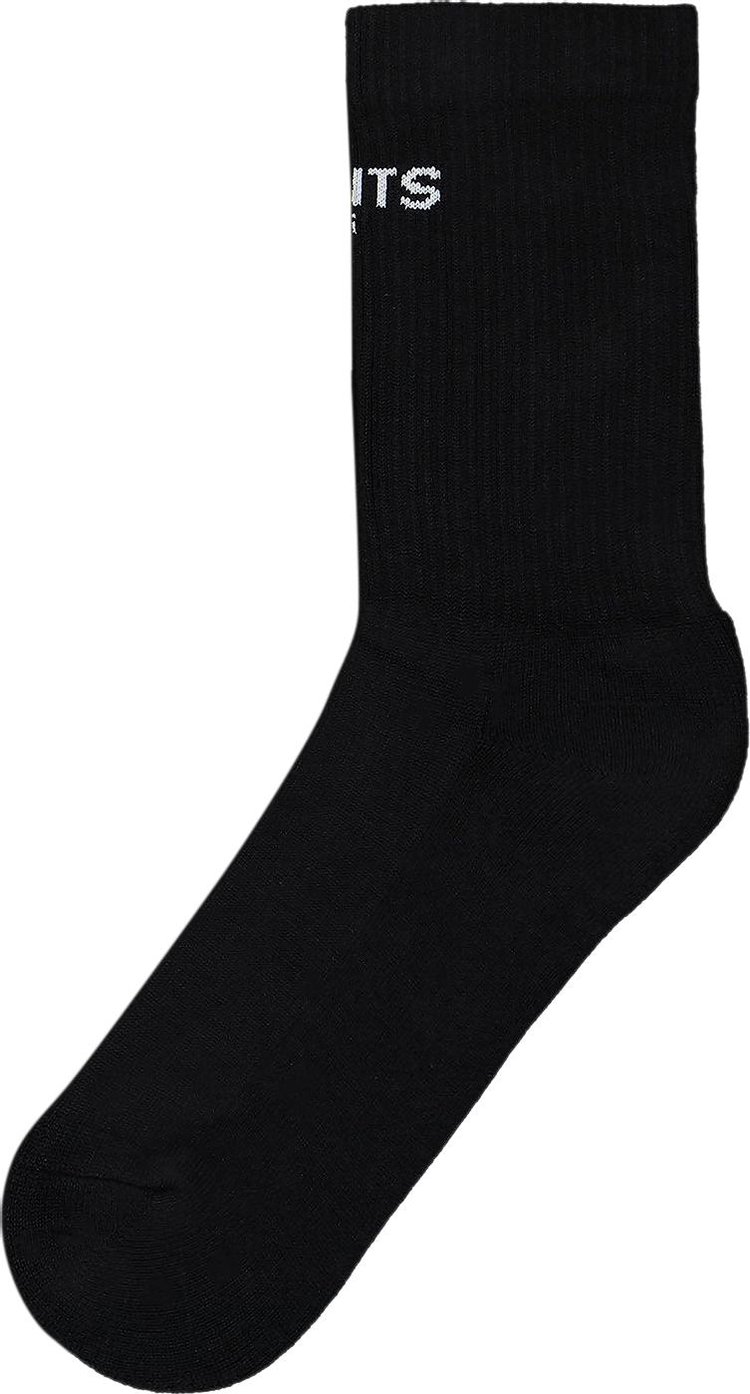 VTMNTS Paris Logo Socks Black