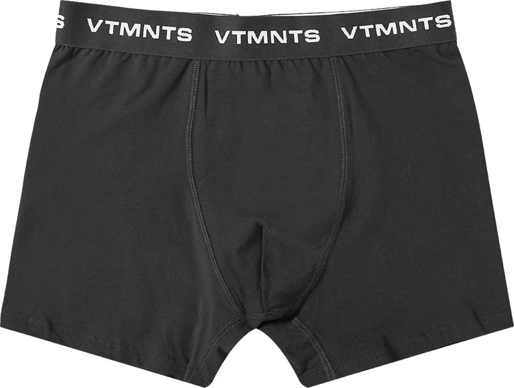 VTMNTS Logo Boxer Shorts Black