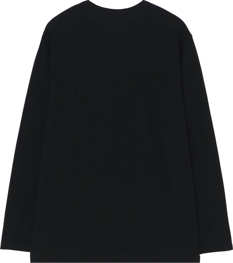 Yohji Yamamoto Pigment Long Sleeve T Shirt Black