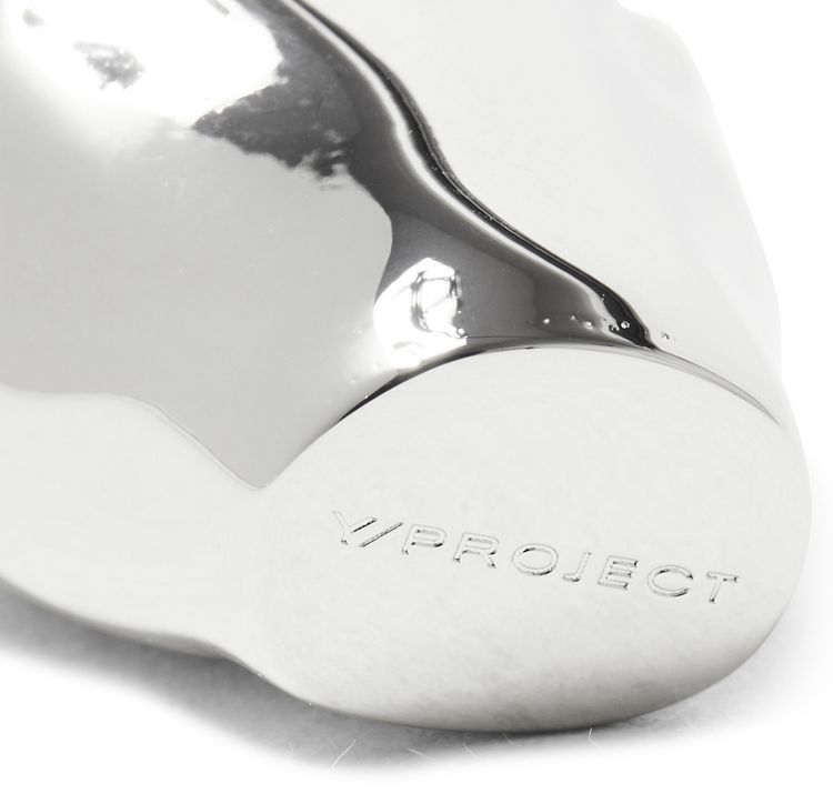 YProject Mini Peace Earrings Silver