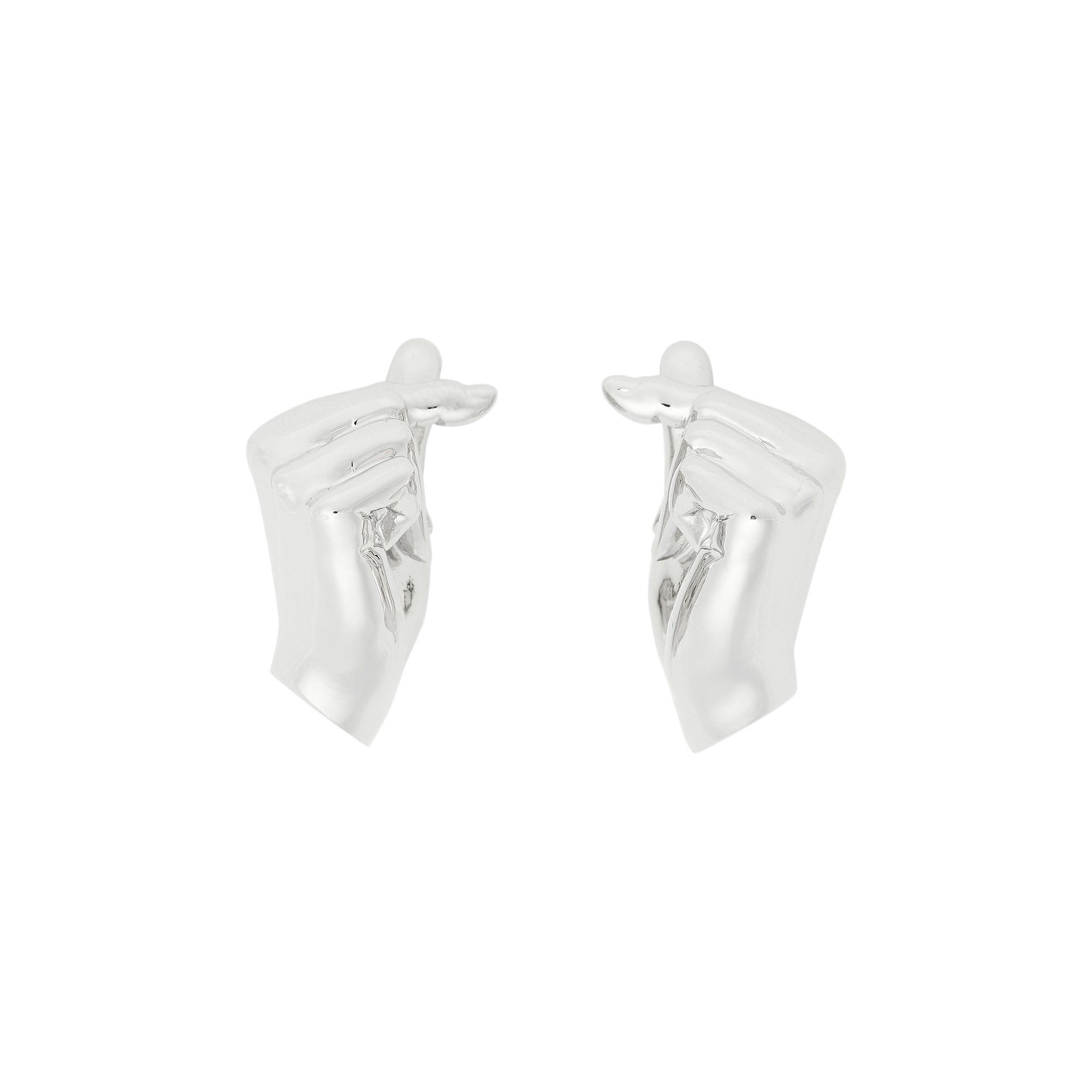 Finger heart earrings shop