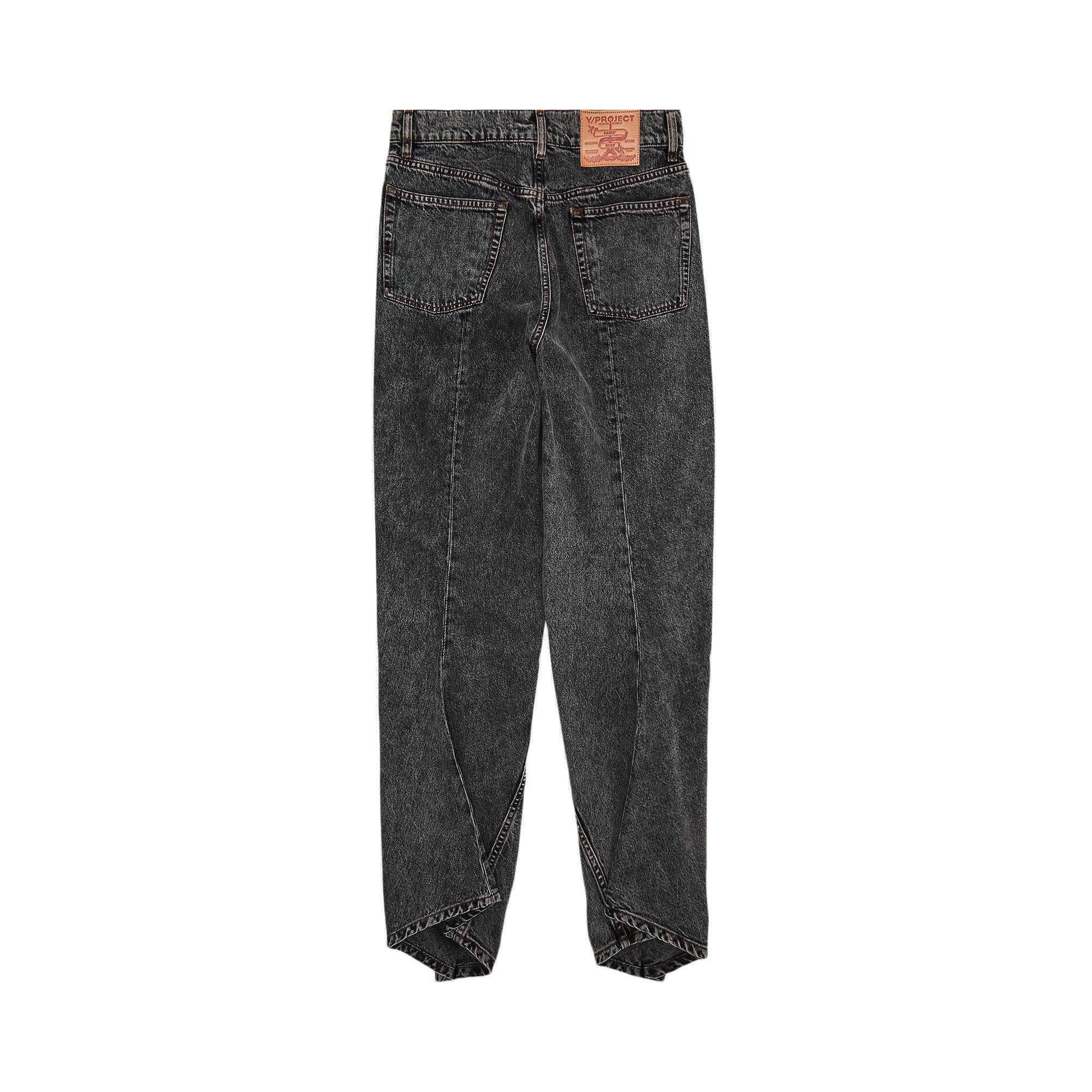 Buy Y/Project Evergreen Banana Jeans 'Vintage Black