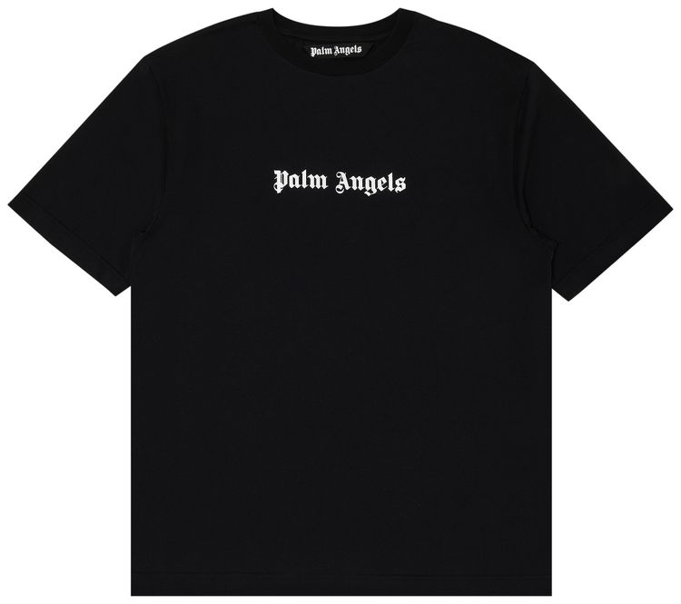 Palm Angels Logo Slim Tee Black