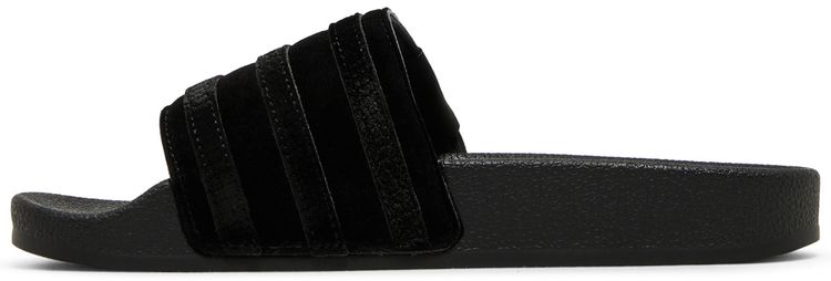 Adidas Wmns Adilette Slide Black Gold Metallic
