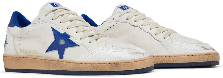 Golden Goose Ball Star White Blue