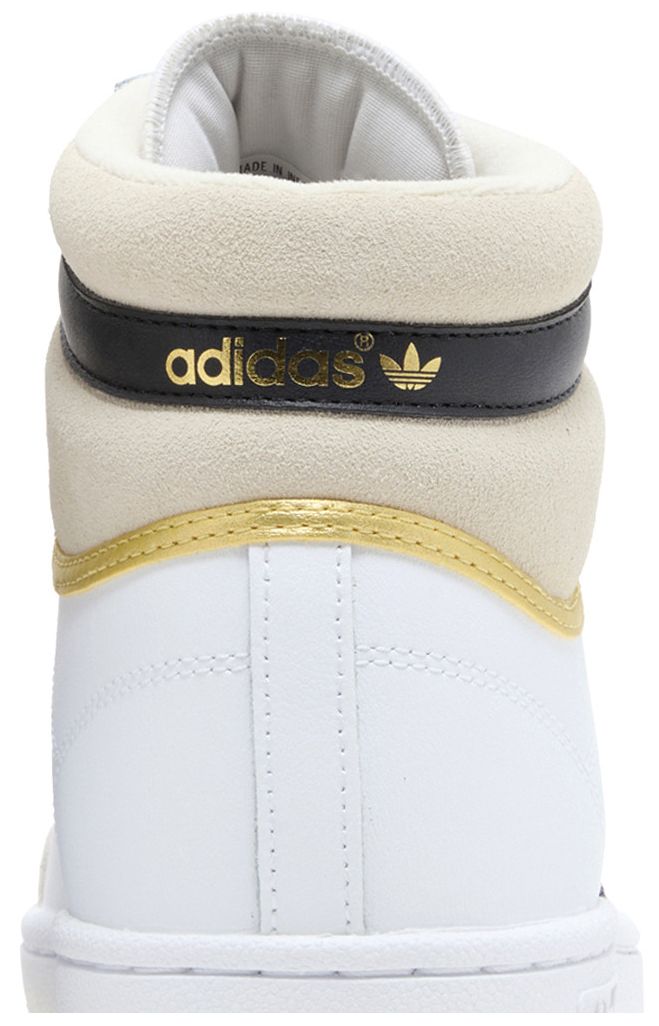 Adidas Top Ten High White Black Gold