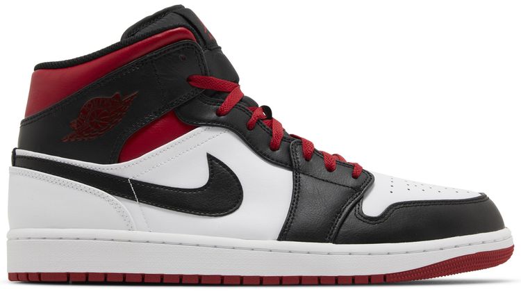 Air Jordan 1 Mid Gym Red Black Toe