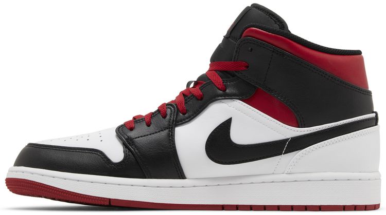 Air Jordan 1 Mid Gym Red Black Toe