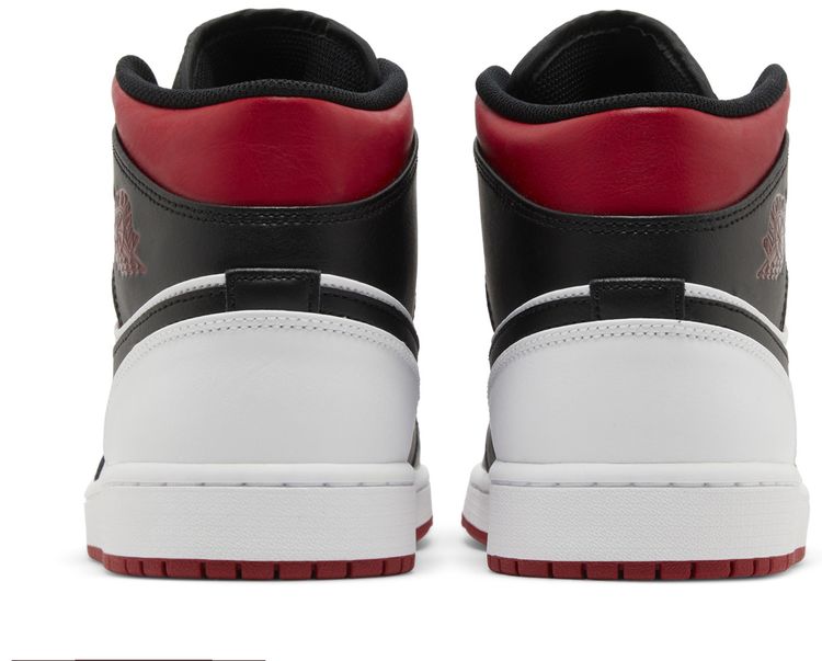 Air Jordan 1 Mid Gym Red Black Toe