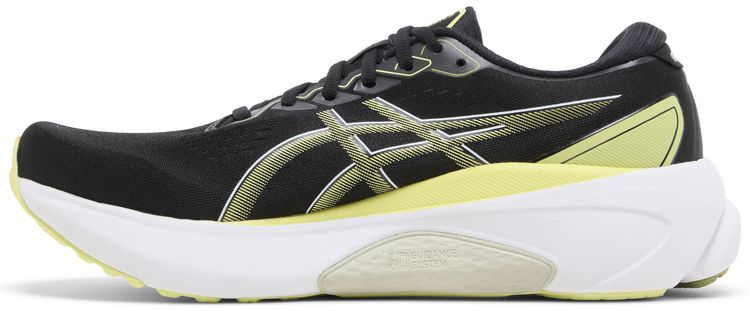 Asics Gel Kayano 30 Extra Wide Black Glow Yellow