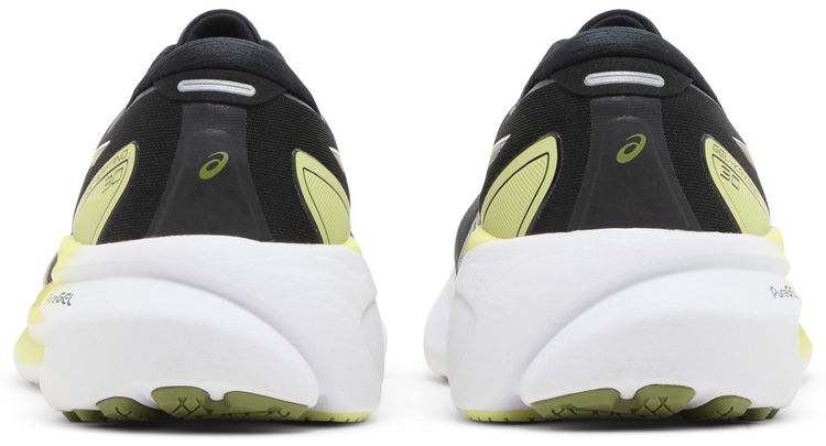 Asics Gel Kayano 30 Extra Wide Black Glow Yellow