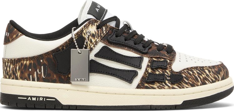 Amiri Wmns Skel Top Low Animal Print