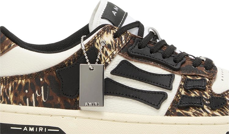 Amiri Wmns Skel Top Low Animal Print