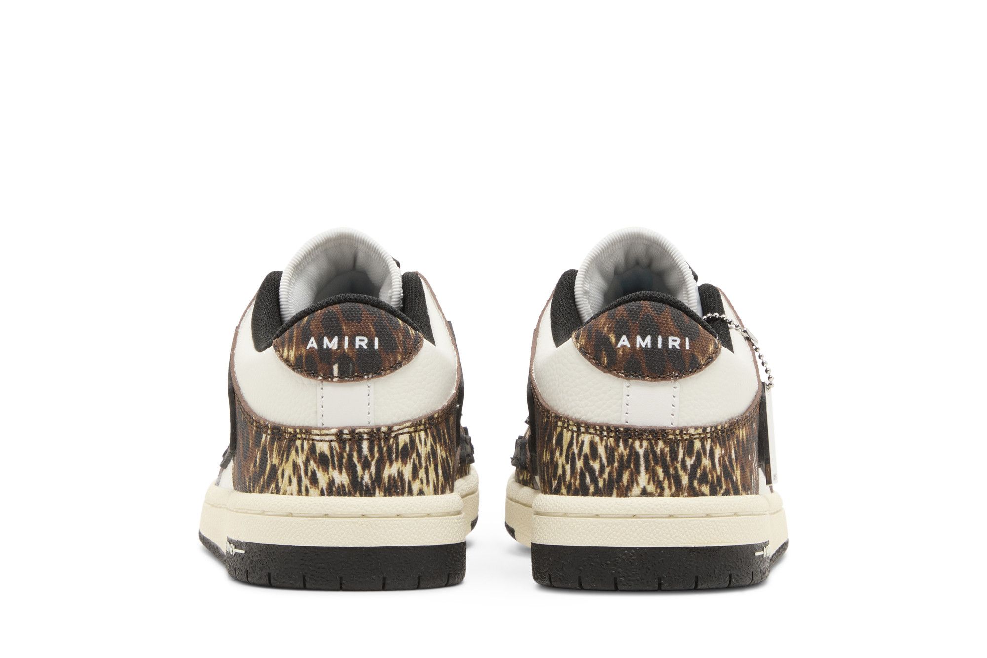 アミリ Leopard Skel トップス ロー B/ホワイト スニーカー Amiri Skel Top Low Top Women's Sneakers Size 11 US / 41