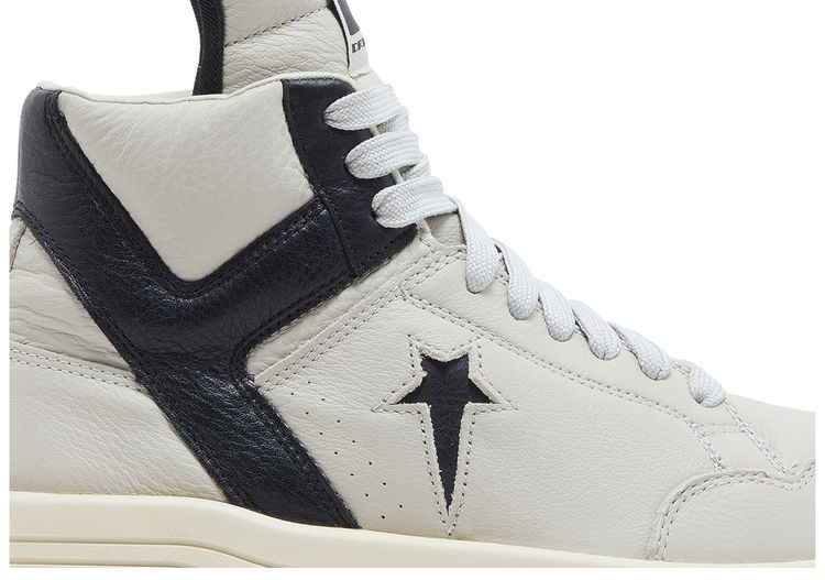 Rick Owens x DRKSHDW TURBOWPN Mid Oyster Black