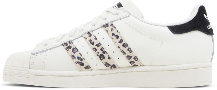 Adidas Wmns Superstar Off White Black Leopard