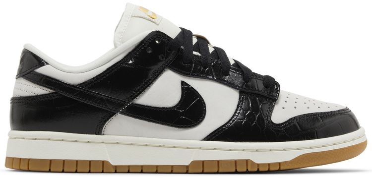 Nike Wmns Dunk Low LX Black Croc