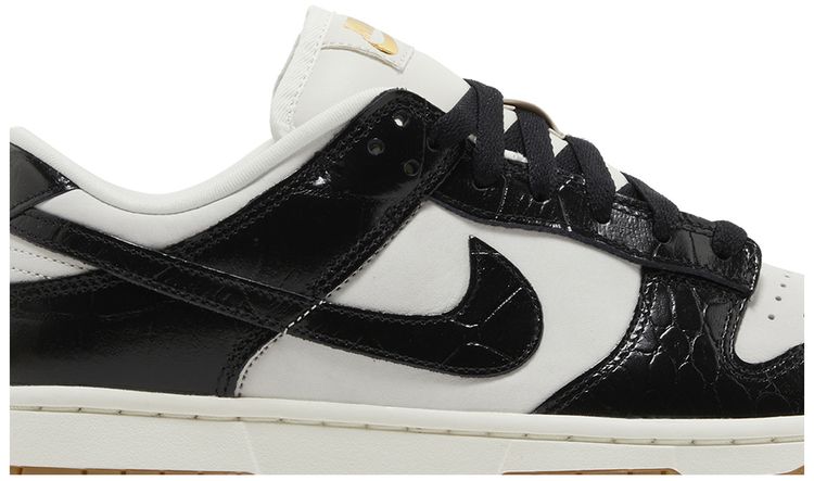 Nike Wmns Dunk Low LX Black Croc