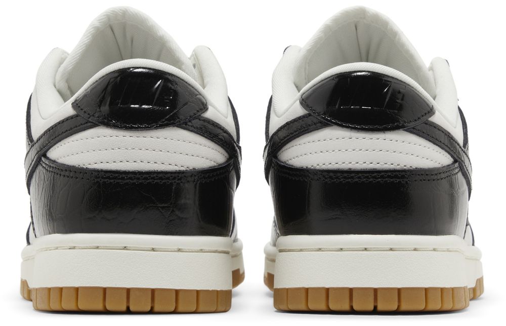 Nike Wmns Dunk Low Lx 'black Croc'
