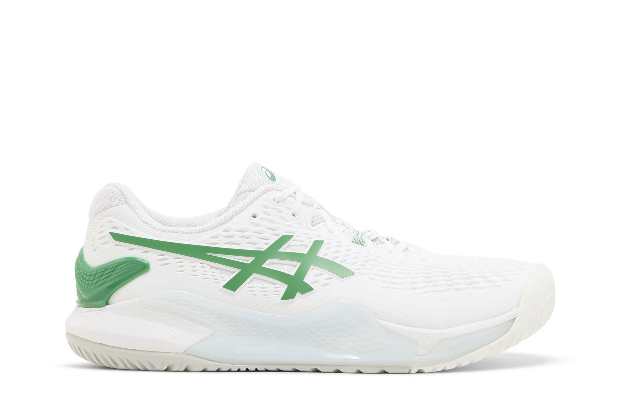 Buy Asics Gel Resolution 9 2E Wide 'White Green' - 1043A017 101 | GOAT