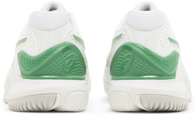 Asics Gel Resolution 9 2E Wide White Green