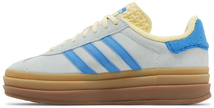 Adidas Wmns Gazelle Bold Almost Blue Yellow