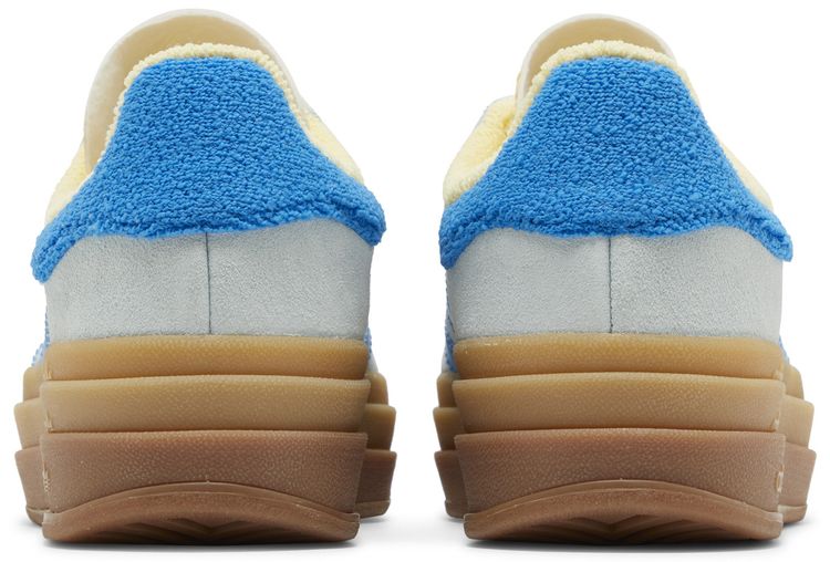 Adidas Wmns Gazelle Bold Almost Blue Yellow