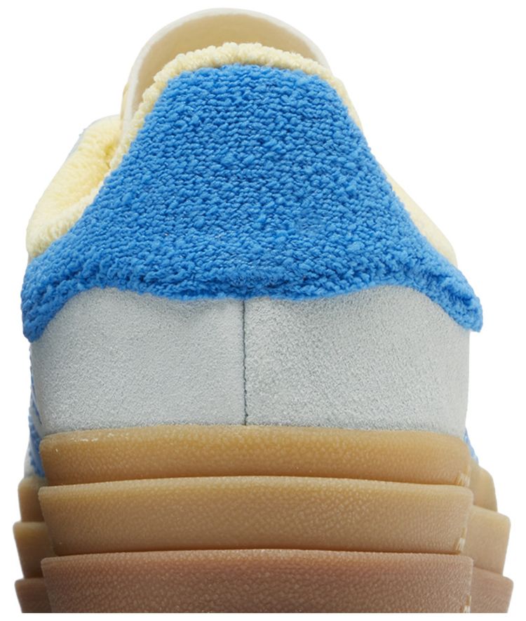 Adidas Wmns Gazelle Bold Almost Blue Yellow