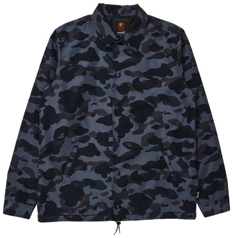 BAPE Mr Bathing Ape Coaches Jacket Navy