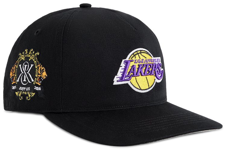 Kith For 47 Los Angeles Lakers Hitch Snapback Black