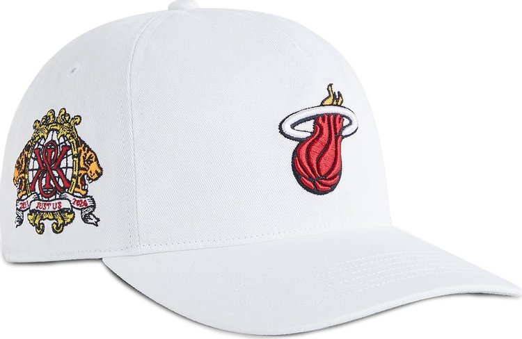 Kith For 47 Miami Heat Hitch Snapback White